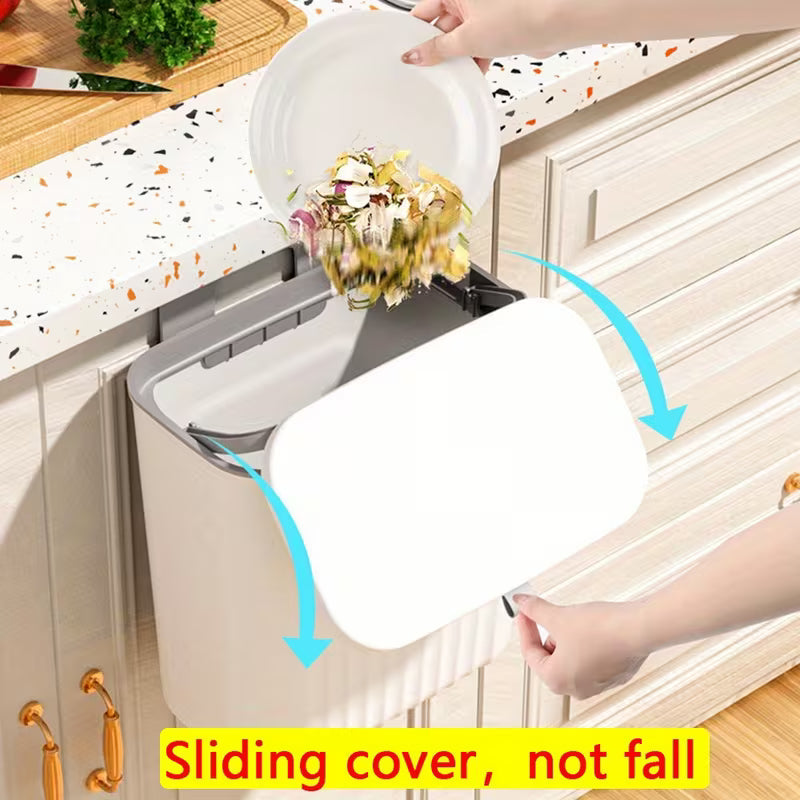 Multi-function Wall Mounted Trash Can