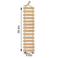Wall‑Mount Cat Rope Ladder Bridge Cat Scratching Toy Furniture